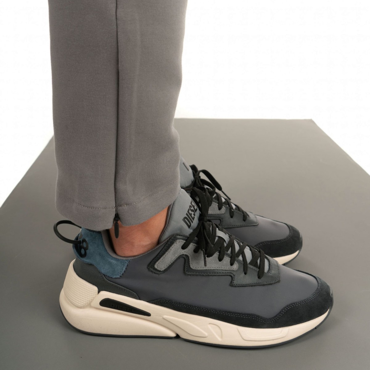 Кросівки Diesel S-Serendipity LC Steel Gray/Dark Shadow — купити в